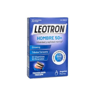 Leotron Hombre 50+ Energía y Vitalidad 30 Comprimidos