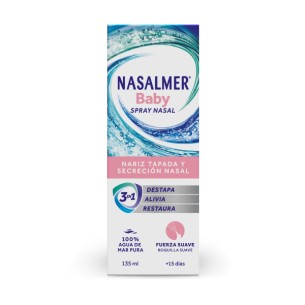 Nasalmer Baby 135 ml Spray Nasal Isotónico Infantil