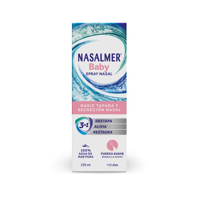 Nasalmer Baby 135 ml Spray Nasal Isotónico Infantil