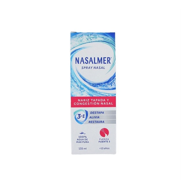 Nasalmer Fuerza 3 Fuerte 135 ml Spray Nasal Isotónico