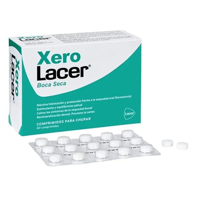 XeroLacer Boca Seca 60 Comprimidos para chupar