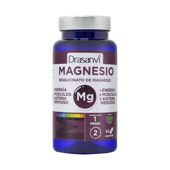 Drasanvi Mineral Bisglicinato de Magnesio 60 comprimidos
