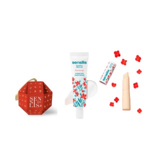 Sensilis Pack Bola Navidad Crema de Manos + Bálsamo Labial