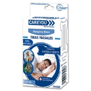 Care You Tiras Nasales Extra Fuerte 30 unidades