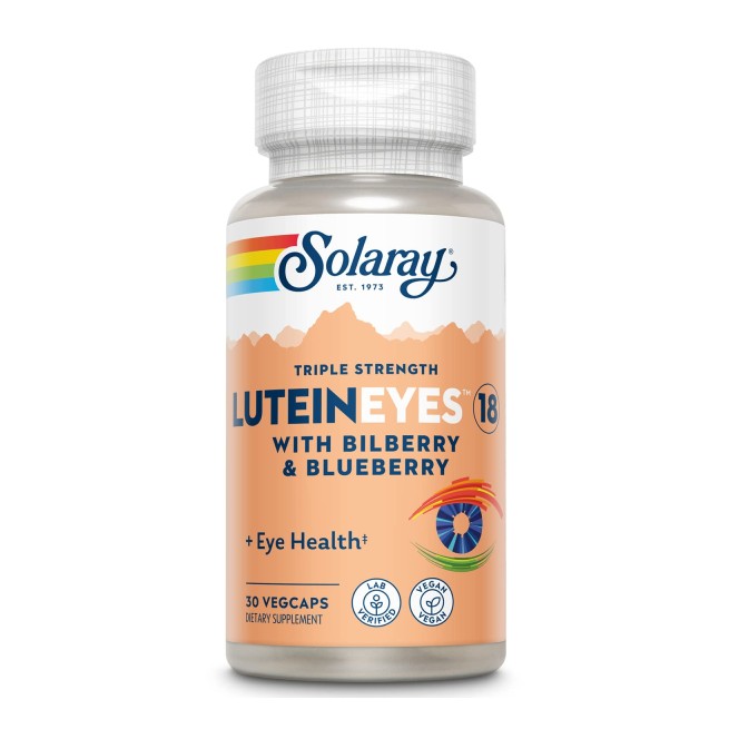 Solaray Lutein Eye 18 mg 30 cápsulas