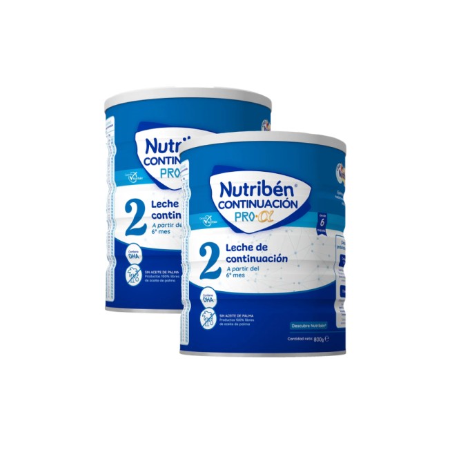 Nutriben Continuación Pro-Alfa 2 Pack 2 x 800 g