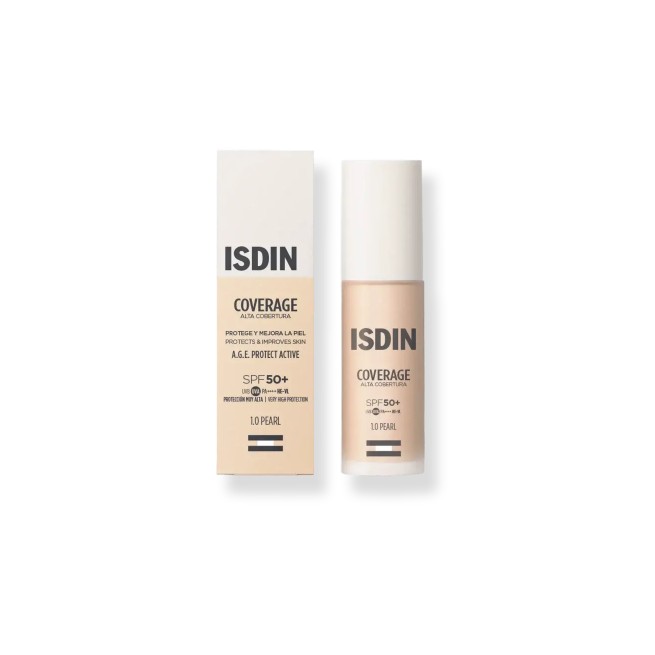 ISDIN Coverage SPF 50+ Pearl 1.0 30 g Base de Maquillaje