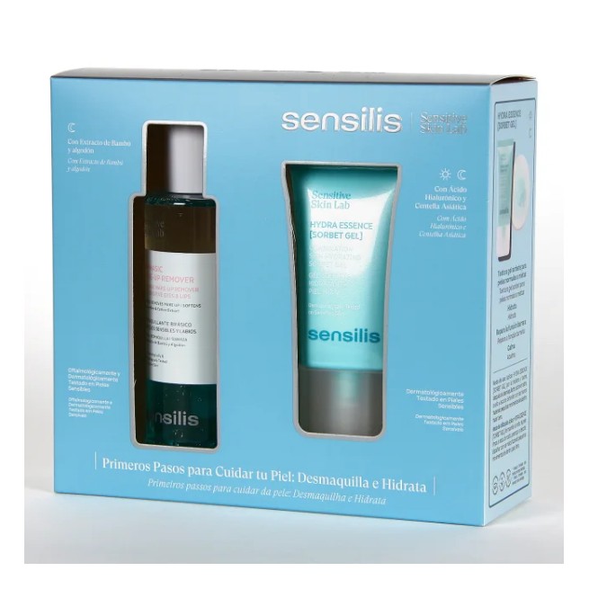 Sensilis Pack Hydra Essence Gel Sorbete 40 ml + Desmaquillante Bifásico 150 ml