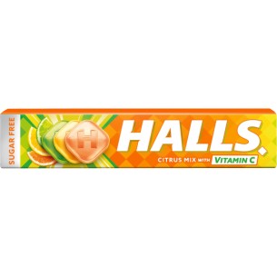 Halls Citrus Mix 32 g 20 unidades