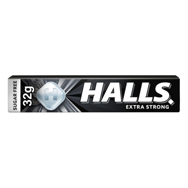 Halls Menta Extra Fuerte 32 g 20 caramelos