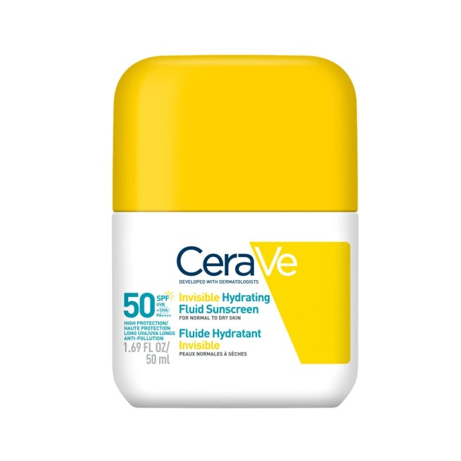 CeraVe Fluido Protector Invisible Hidratante SPF50+ 50 ml