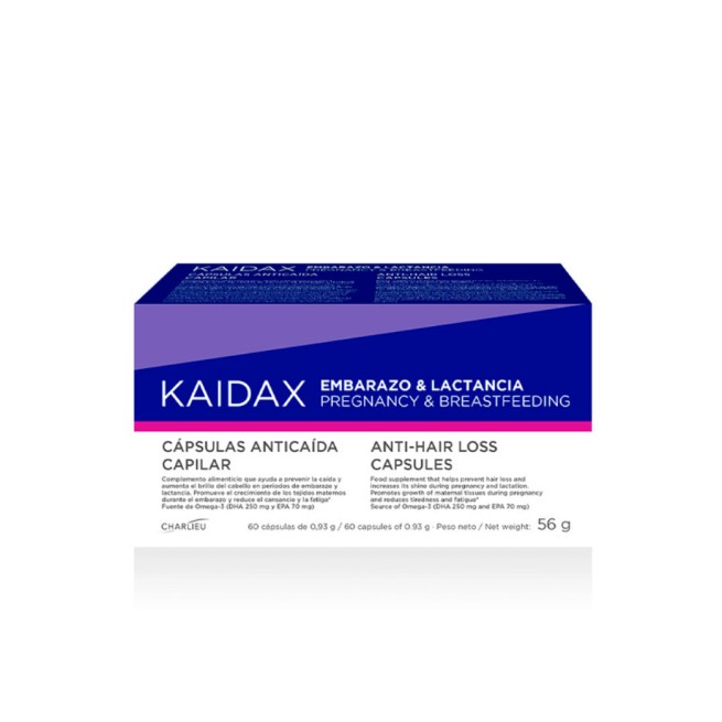 Kaidax Embarazo y Lactancia 60 cápsulas