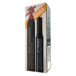 Camaleon Pintalabios Mate Nude Terra Basic + Primer Fijador Labial