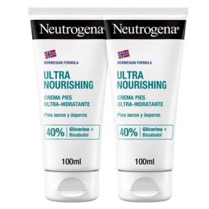 Neutrogena® Crema Ultra-Hidratante Pies Secos y Estropeados 100 ml+100 ml