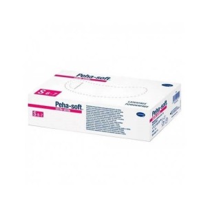 Peha - Soft Nitrile White Talla S 100 Unidades