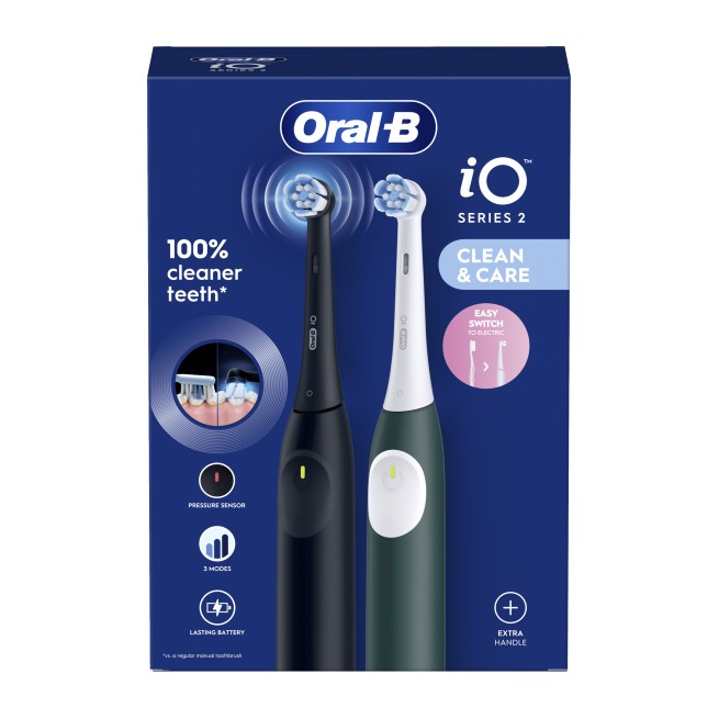 Oral B iO Serie 2 Pack 2 unidades