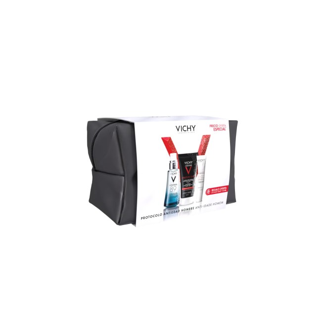 Vichy Cofre Homme Structure Force 50 ml + Mineral 89 Sérum 50 ml + UV Age Daily SPF50+ 15 ml 50 ml +
