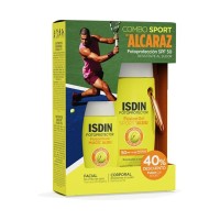 ISDIN Combo Sport by Alcaraz Fusion Gel SPF50+ 100ml + Fusion Water Magic SPF50+ 50 ml