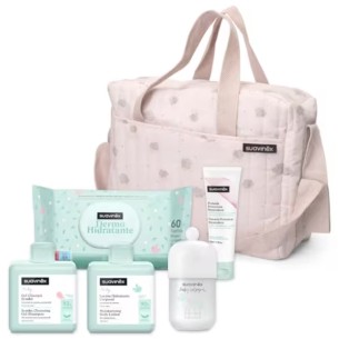 Suavinex Bolso Welcome Baby Care Set Dreams Rosa