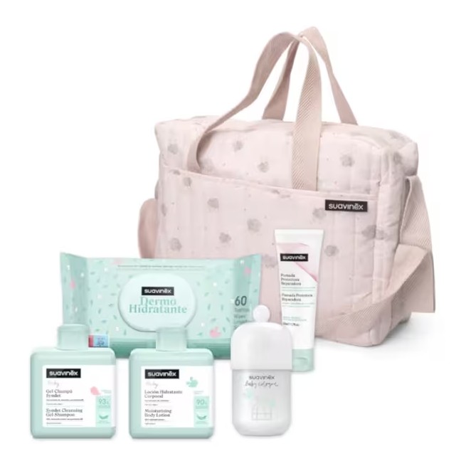 Suavinex Bolso Welcome Baby Care Set Dreams Rosa
