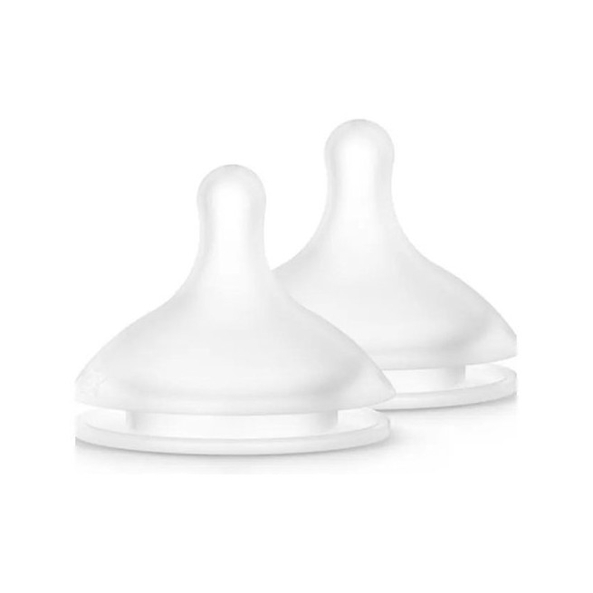 Suavinex Tetina Fisiológica Silicona Flujo S 2 unidades