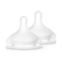 Suavinex Tetina Fisiológica Silicona Flujo S 2 unidades