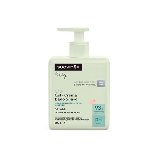 Suavinex Baby Gel-Crema Baño Suave 500 ml
