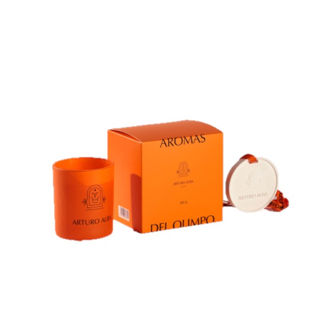 Arturo Alba Aromas del Olimpo Vela Aromática Zeus
