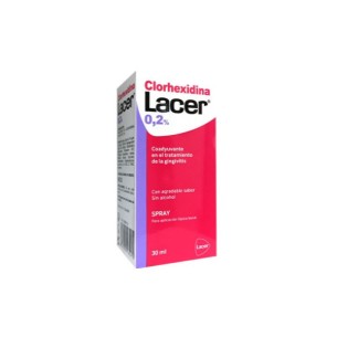 Lacer Colutorio Clorhexidina 0,2% Spray 30 ml