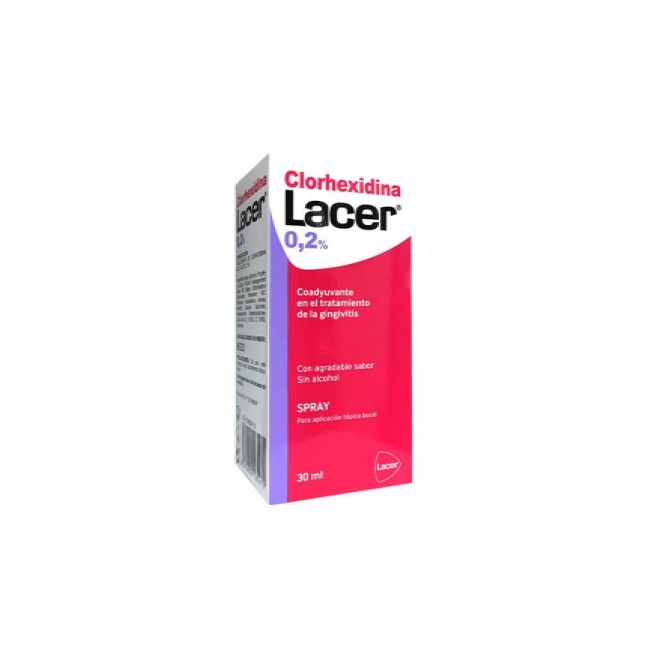 Lacer Colutorio Clorhexidina 0,2% Spray 30 ml