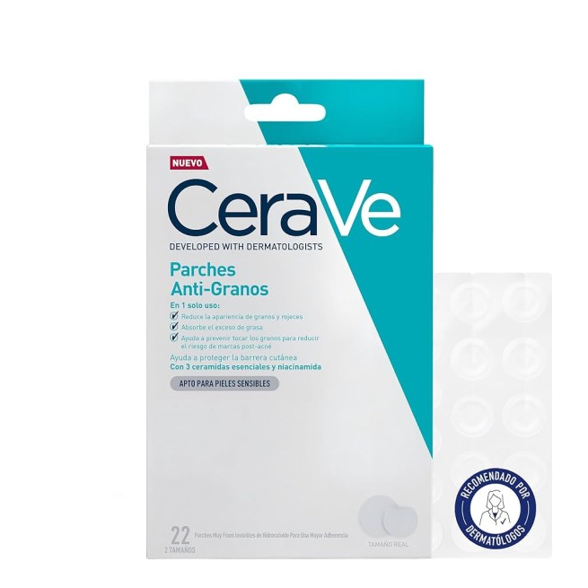 CeraVe Parches Anti-Granos Control de Imperfecciones 22 unidades