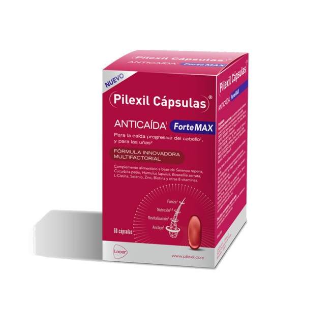 Pilexil Forte Max 60 cápsulas anticaída