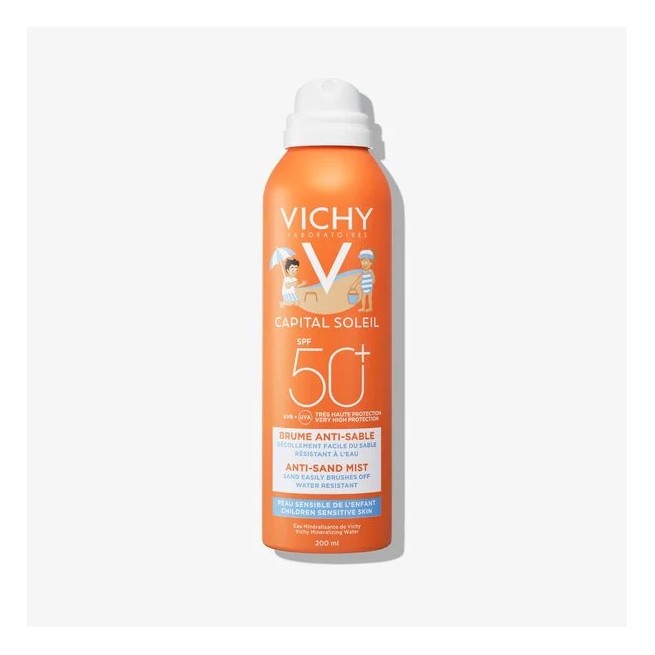Vichy Capital Soleil Bruma Solar Antiarena Pediátrica SPF50+ 200 ml