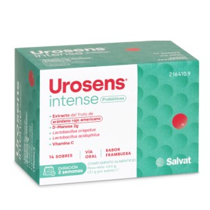 Urosens Intense 14 sobres Sabor Frambuesa