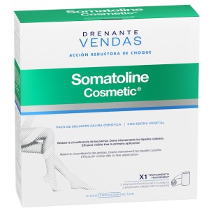 Somatoline Vendas Drenantes 2 unidades Acción Reductora de Choque