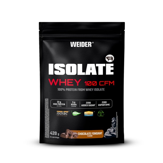 Weider Isolate WHEY 100 CFM 420 g Chocolate Fondant
