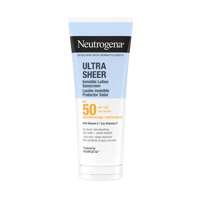 Neutrogena Ultra Sheer Loción Corporal Invisible Hidratante SPF50+ 200 ml