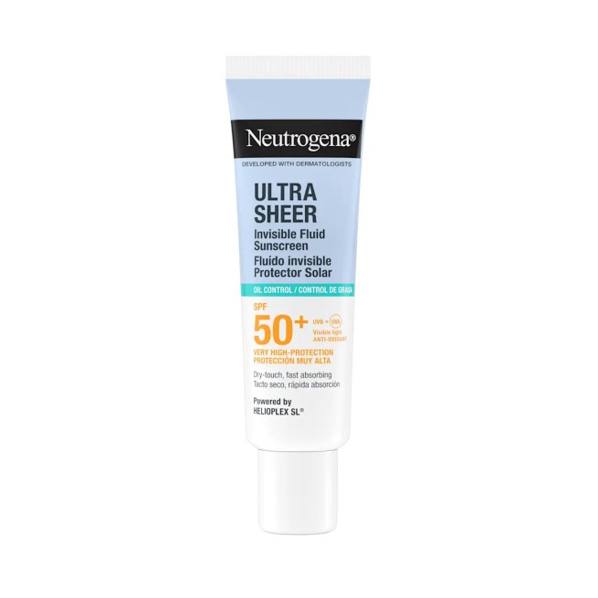 Neutrogena Ultra Sheer Fluido Invisible Oil Control SPF50+ 50 ml