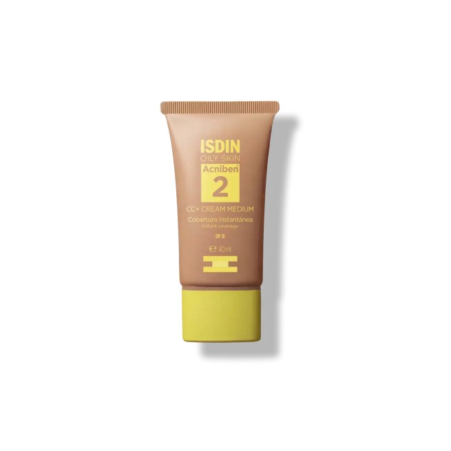 ISDIN Acniben CC Crema SPF30+ Tono Medio 40 ml