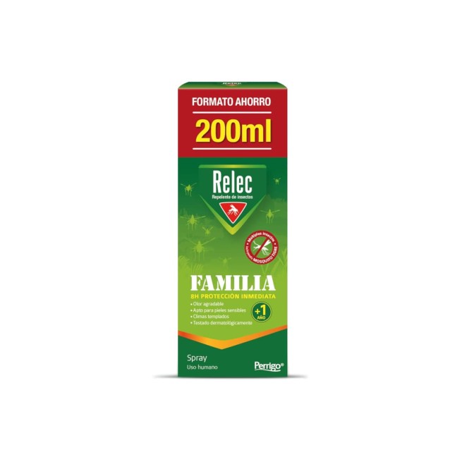 Relec Familia Spray 200 ml Repelente de Mosquitos