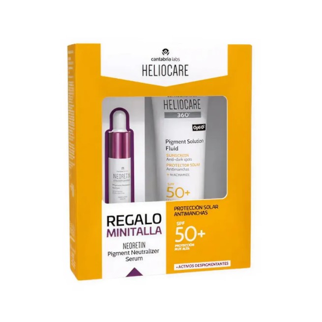 Heliocare Pack Heliocare Pigment Solution Fluid 50 ml + Neoretin Pigment Neutralizer Sérum 10 ml