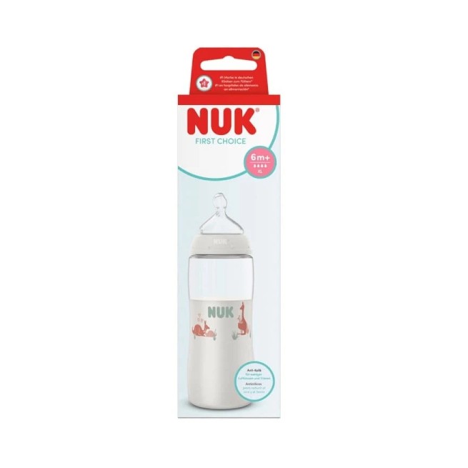 COMPRAR NUK BIBERON FIRST CHOICE+ PP SILICONA 6-18 MESES 360 ML