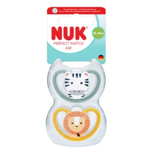 Nuk Perfect Match Air Chupete Silicona  18 a 36 meses