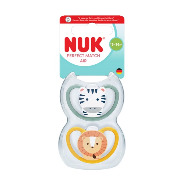 Nuk Perfect Match Air Chupete Silicona  18 a 36 meses