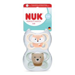 Nuk Perfect Match Air Chupete Silicona 0 a 2 meses