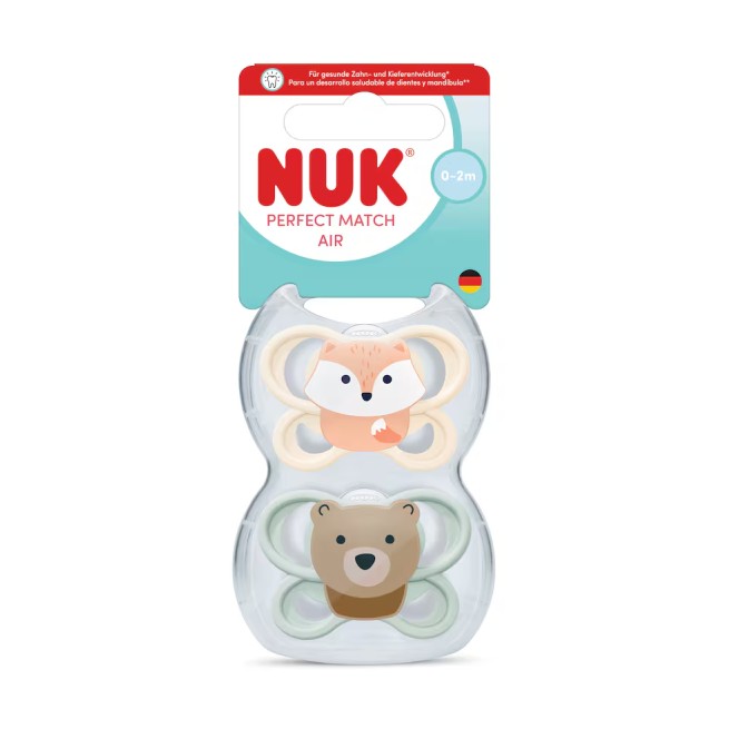 Nuk Perfect Match Air Chupete Silicona 0 a 2 meses