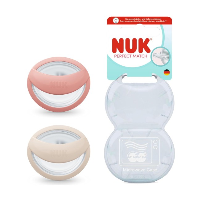 Nuk Perfect Match Chupete de Silicona 0 a 6 meses