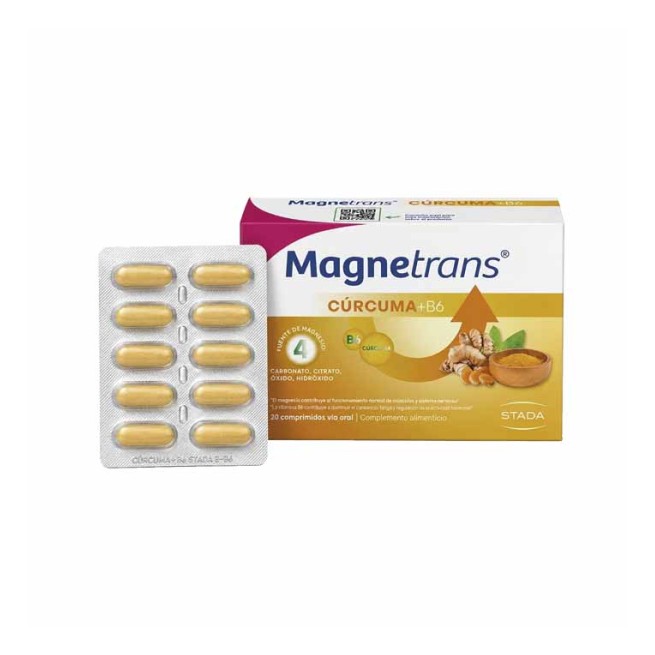 Magnetrans Cúrcuma + Vitamina B6 60 comprimidos