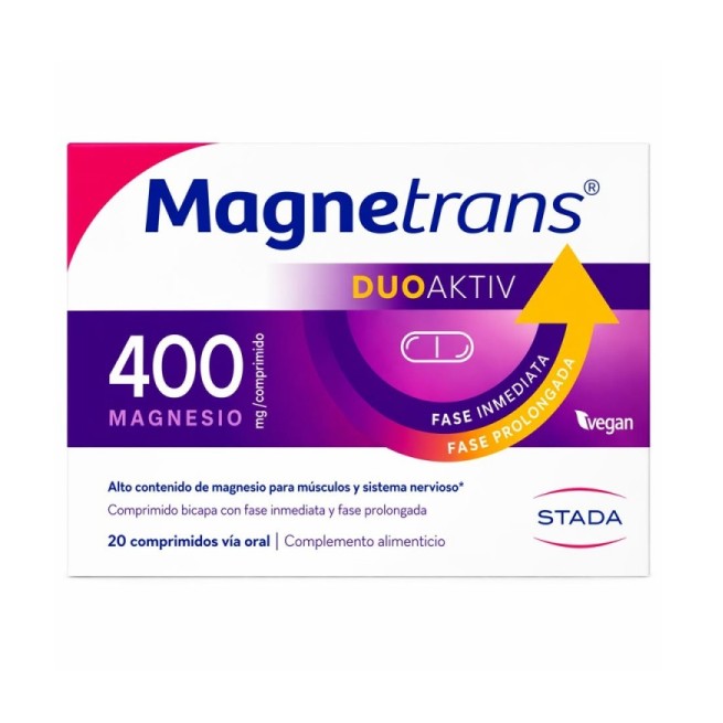 Magnetrans DuoAktiv 400 mg 20 comprimidos