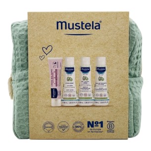 Mustela Neceser Verde Productos de Higiene Esenciales